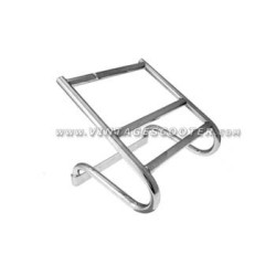 Porte bagages Arrière pour top case chromé Vespa PX - LMl